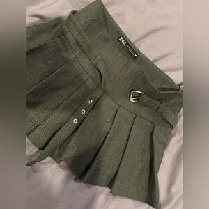 zara mini skort
